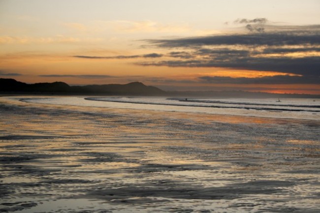 Stunning Sunset from Enniscrone Beach Sligo
