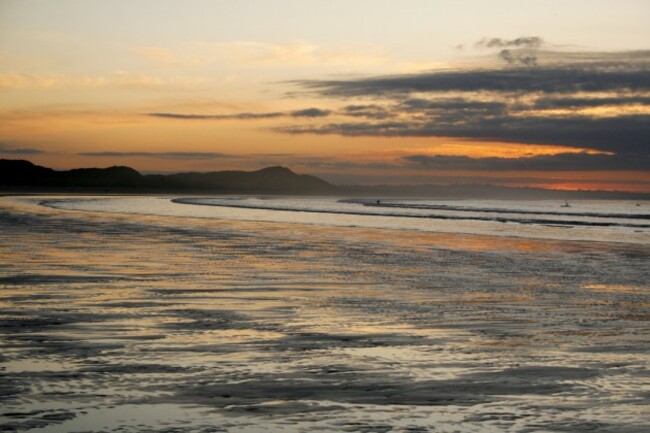 Stunning Sunset from Enniscrone Beach Sligo