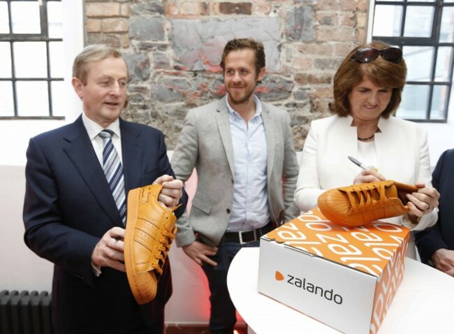 An Taoiseach Enda Kenny as he official