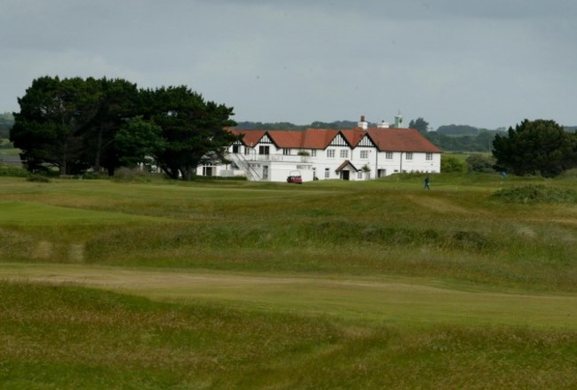 The clubhouse at Portmarnock Golf Club