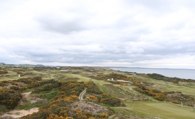 A view of the Royal County Down Golf Club