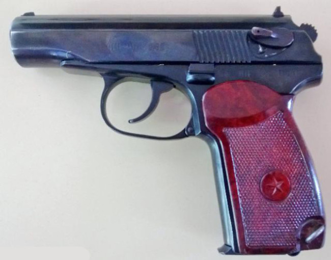 davison murder - makarov type handgun