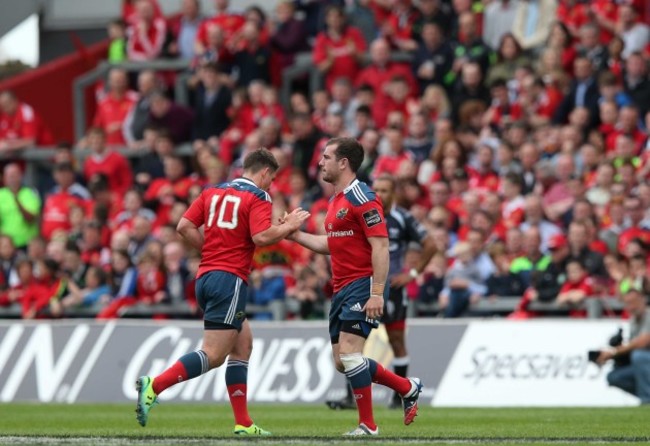 JJ Hanrahan comes on for Ian Keatley