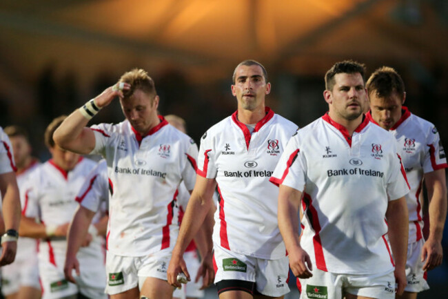 Ruan Pienaar dejected after the game