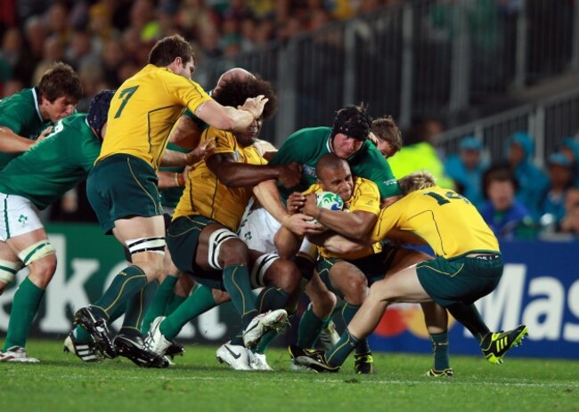 Stephen Ferris wraps up Will Genia