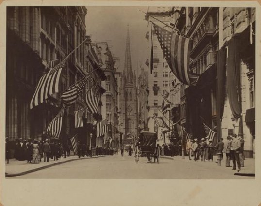 this-is-the-view-of-trinity-church-from-wall-street-in-1904