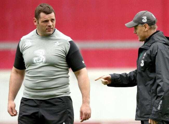 Joe Schmidt and Mike Ross