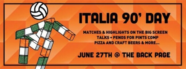 Italia 90 day Back Page