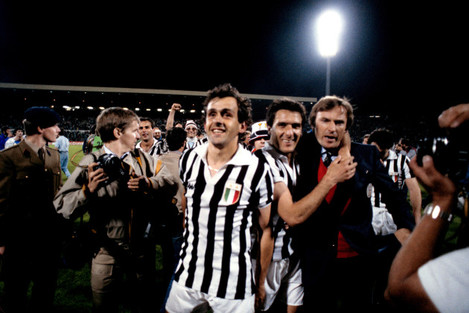 A Juventus soccer fan shows a scarf to remember the Heysel tragedy at the  King Baudouin stadium in Brussels, Sunday May 29, 2005. Fans from Britain,  Italy and Belgium marked the Heysel