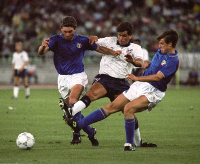 Soccer - World Cup Italia 90 - Third Place Play-off - Italy v England