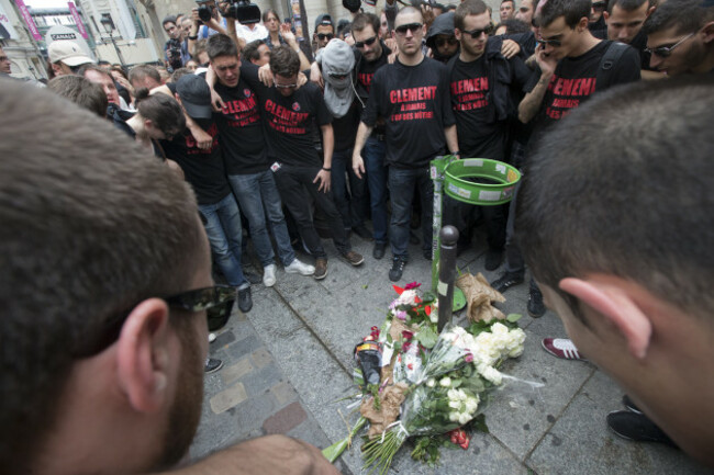 France Skinhead Fight