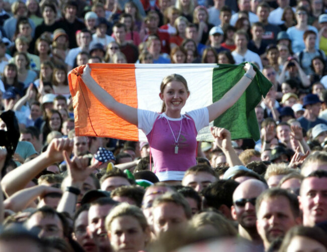 Ire Slane Concert crowd