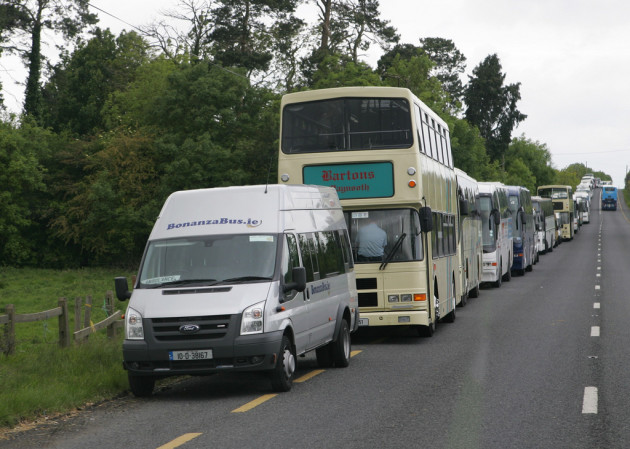 Private buses and coaches Slane 2011