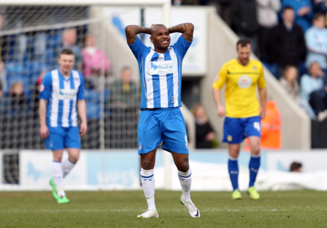 Soccer - Sky Bet League One - Colchester United v Coventry City - Weston Homes Community Stadium