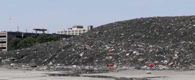 Dirty Snow Piles