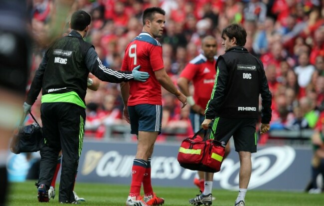 Conor Murray goes off injured
