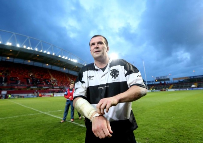 Shane Jennings after the match