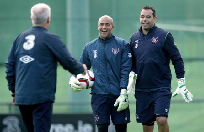 Darren Randolph and David Forde