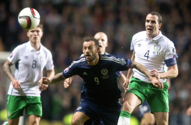 Soccer - UEFA Euro 2016 - Qualifying - Group D - Scotland v Republic of Ireland - Hampden Park