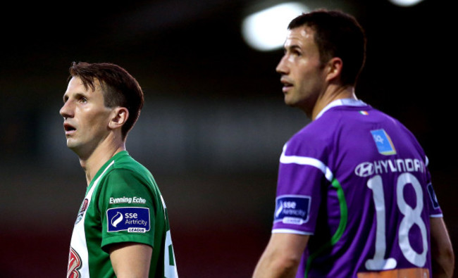 Liam Miller and Keith Fahey