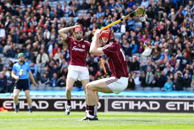 Joe Canning reacts