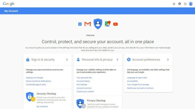 Google privacy