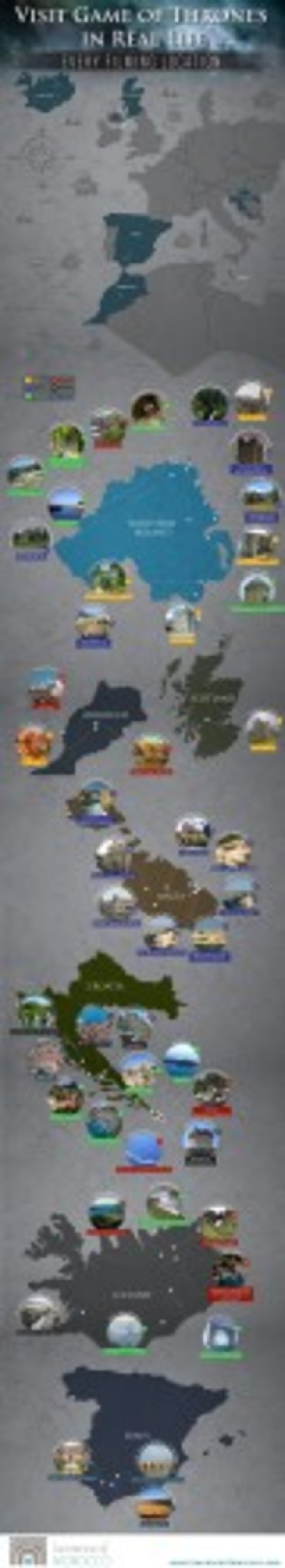 image of game of throne locations