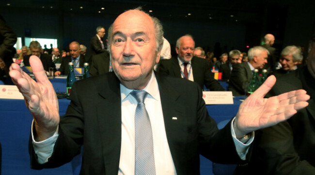 Austria Soccer UEFA Blatter