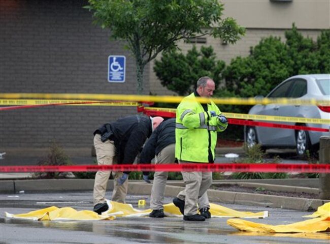 APTOPIX Under Surveillance Shot by Authorities