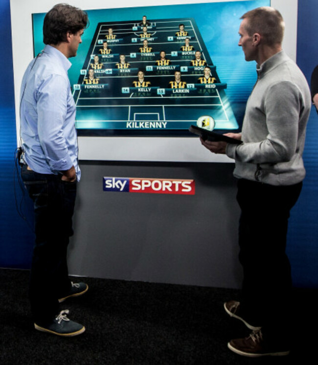 Brian Carney hurling analysts Jamesie O&Otilde;Connor