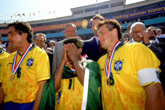 Soccer - 1994 FIFA World Cup - Final - Brazil v Italy - Rose Bowl, Pasadena