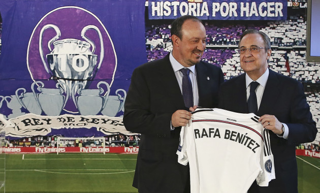 Spain Soccer Benitez Real Madrid