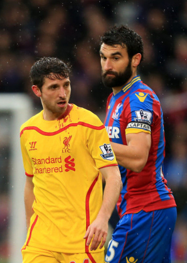 Soccer - Barclays Premier League - Crystal Palace v Liverpool - Selhurst Park