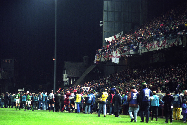 Soccer - Friendly - Ireland v England - Lansdowne Road