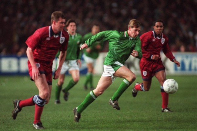 David Kelly Republic of Ireland v England 15/2/1995