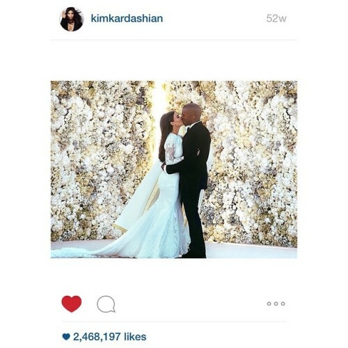 A year ago today Kim posted my photo. It's still the most liked photo ever on Instagram a year later. Mental