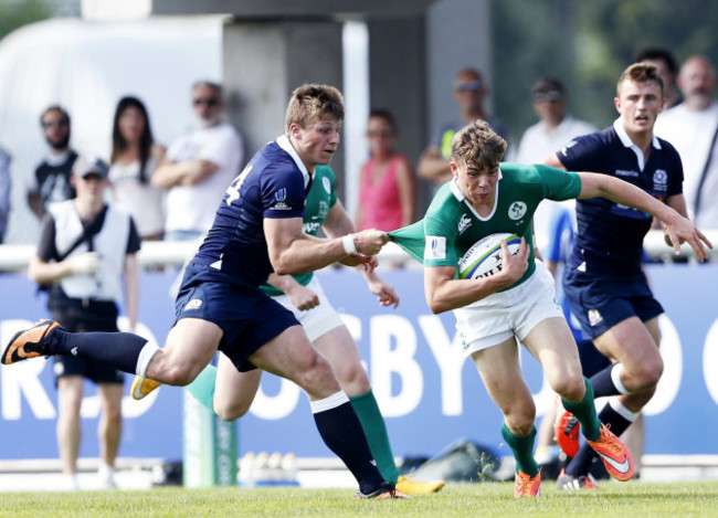 Scott Cummings with Garry Ringrose