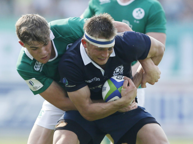 Garry Ringrose with Dan Ekington