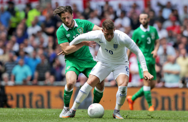 Harry Arter with Ross Barkley