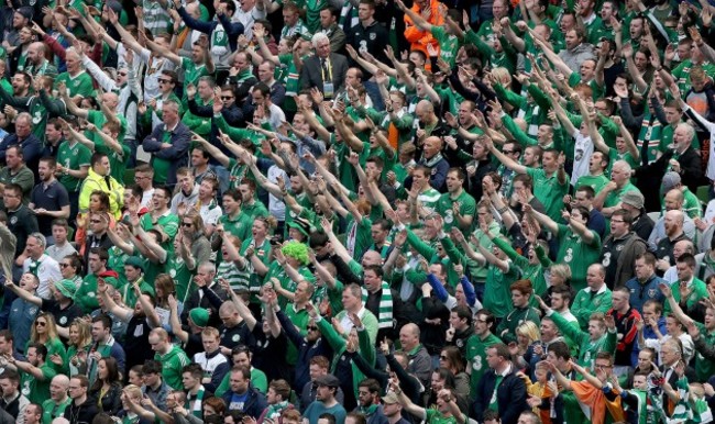 Ireland supporters