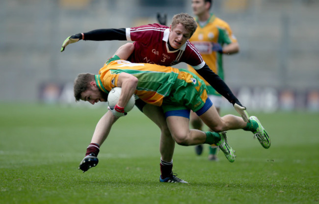 Michael Lundy with Brendan Rogers