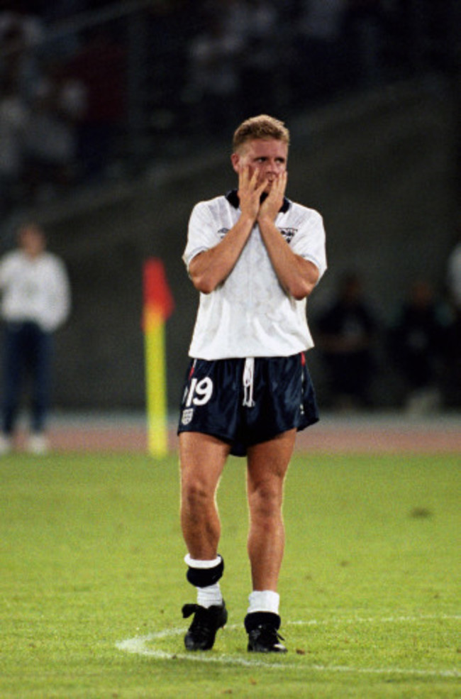 Soccer - World Cup Italia 90 - Semi Final - West Germany v England