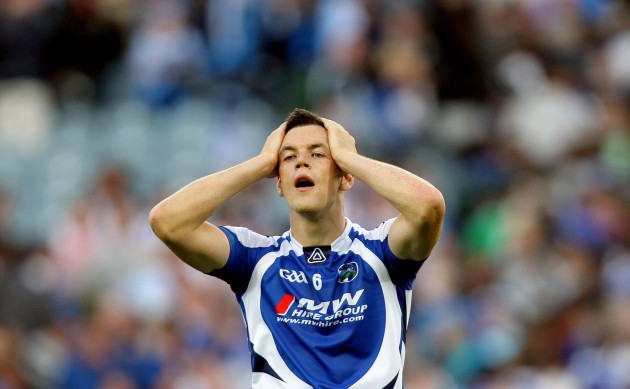 John O'Loughlin dejected at the final whistle