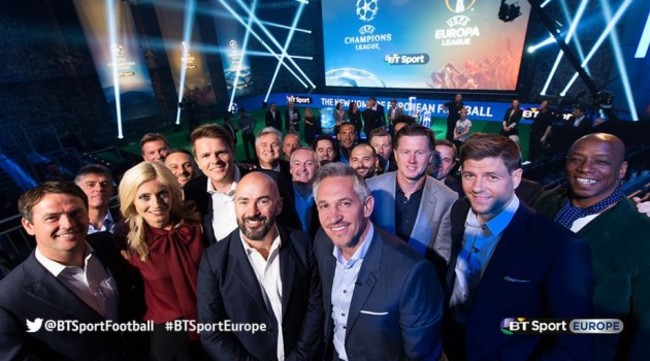 Bt Sport champions League