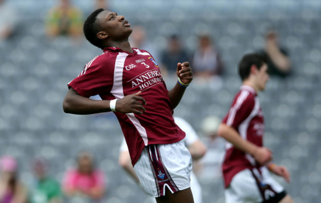 Isreal Ilunga looks on as his side concedes another score