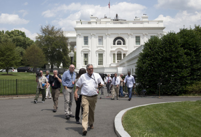 White House Briefing Interrupted