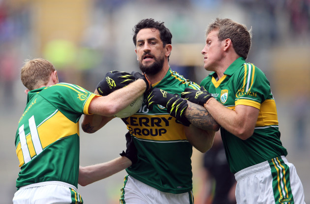 Colm Cooper, Paul Galvin and Donnchadh Walsh