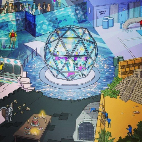 Artists impression of things to come! #thecrystalmaze #immersive #live #livegame #london