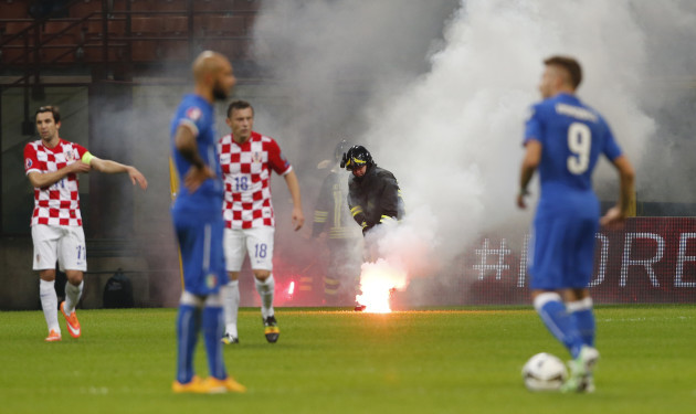Italy Croatia Euro Soccer