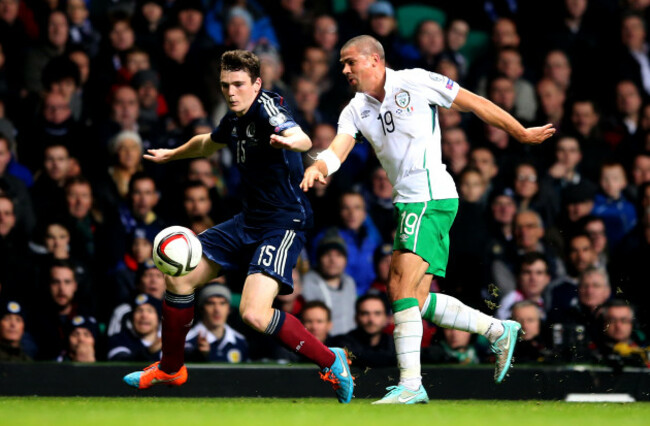 Andrew Robertson and Jon Walters